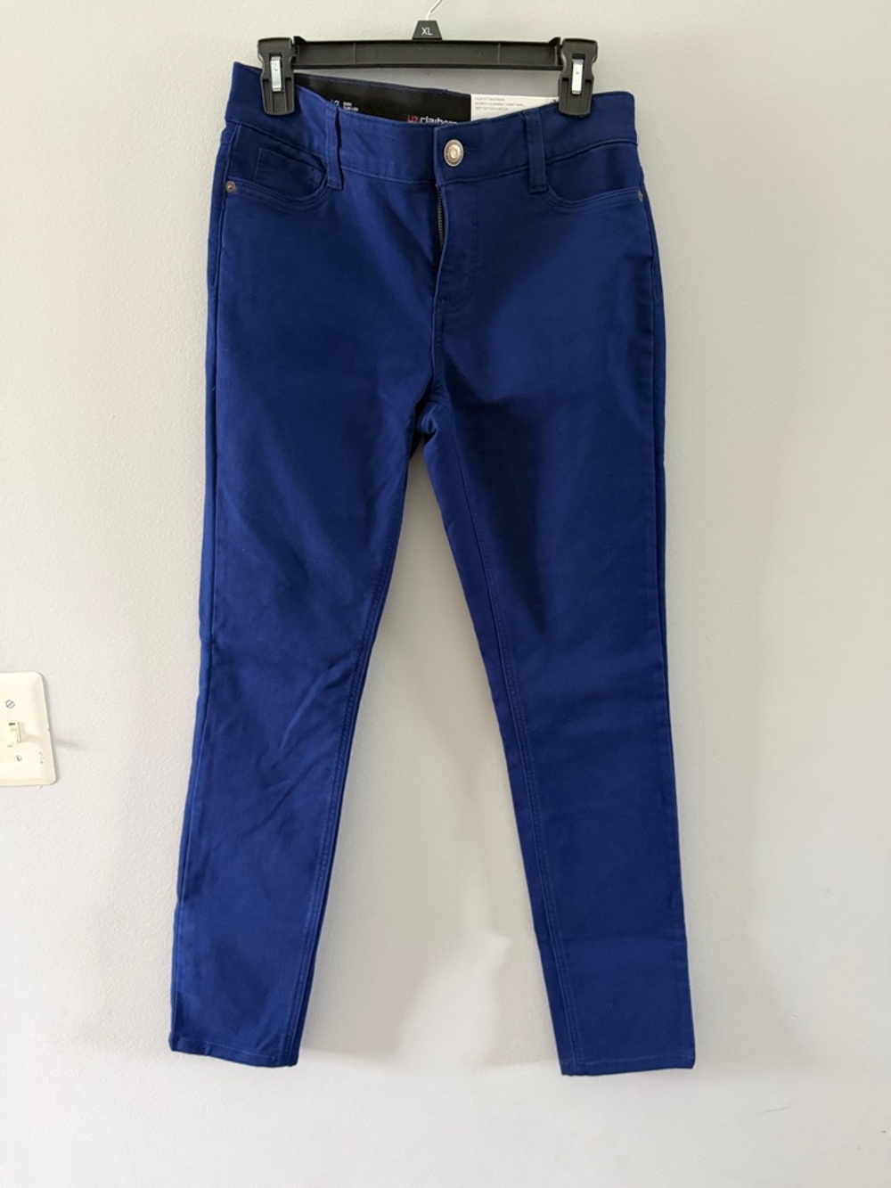 Liz Claiborne Women's Royal Blue Skinny Pants